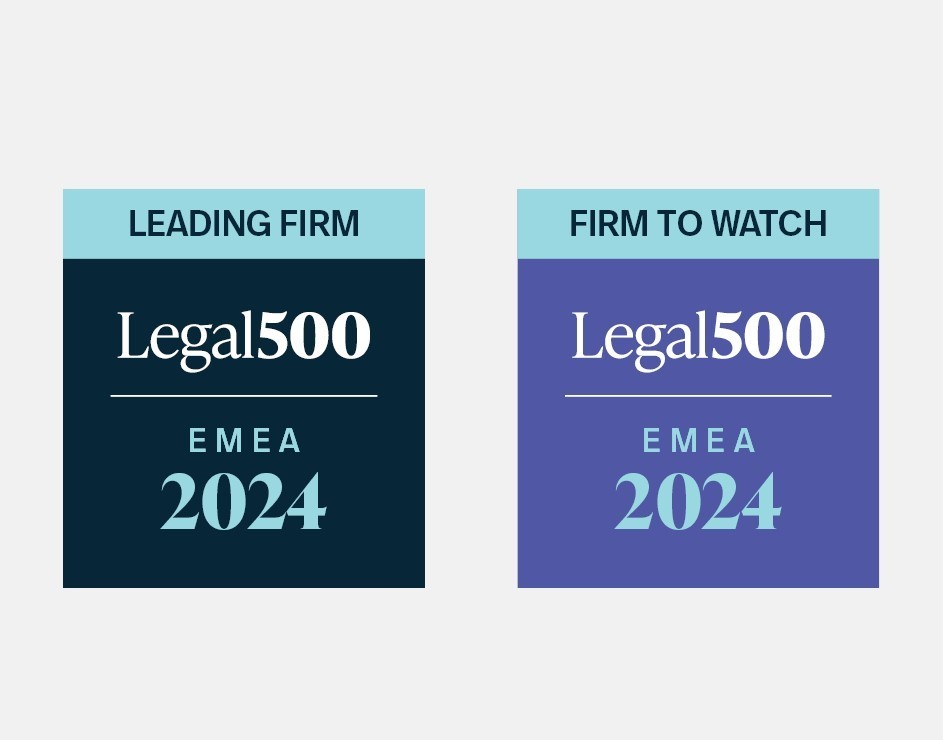 Success in the international rankings LEGAL 500